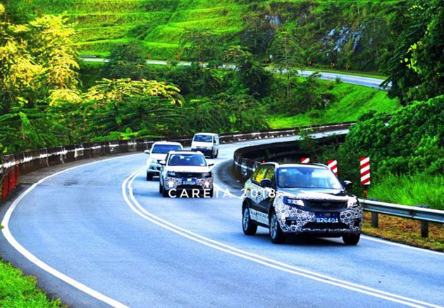 Proton SUV 2018 路测谍照,年末震撼发布!