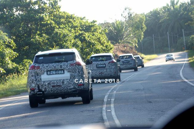 Proton SUV 2018 路测谍照,年末震撼发布!
