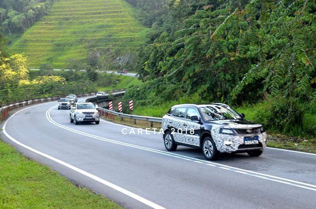 Proton SUV 2018 路测谍照,年末震撼发布!