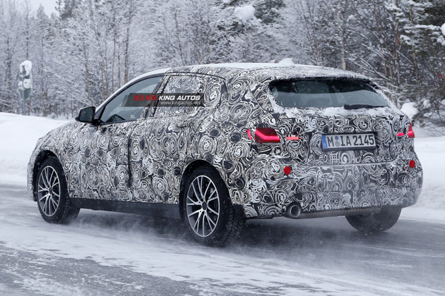 再见前驱！ BMW 1 Series 现身测试！