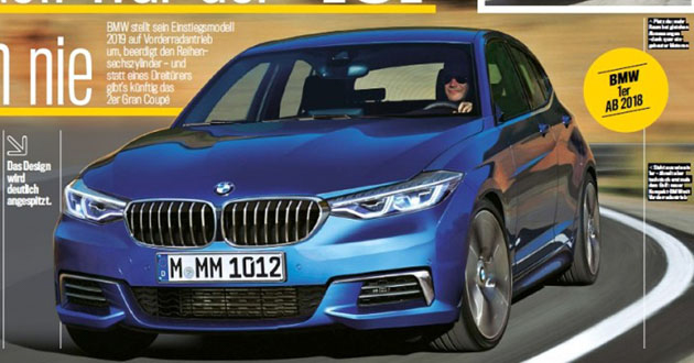 再见前驱！ BMW 1 Series 现身测试！