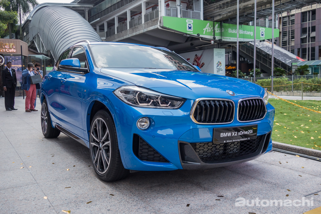 BMW X2 正式登陆我国，售价 RM 328,000 ！