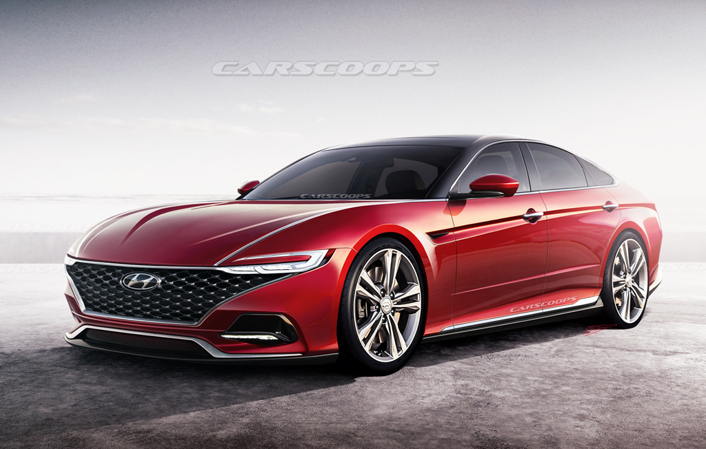 新一代 Hyundai Sonata 长这样！你觉得如何？