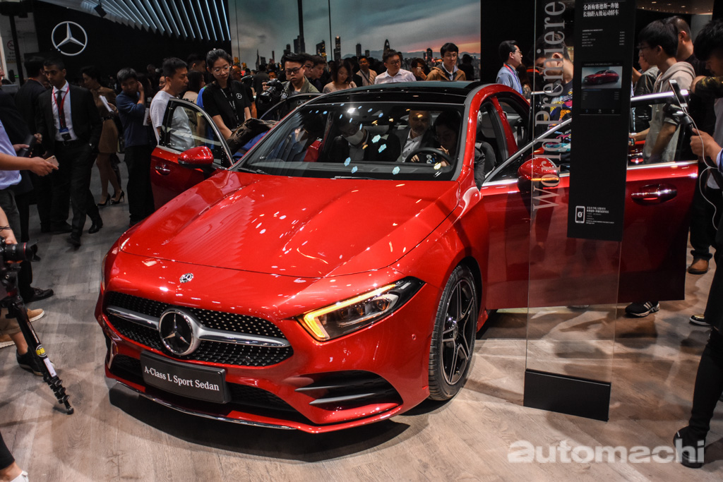 北京车展: 2018 Mercedes-Benz A200L 全球首发!