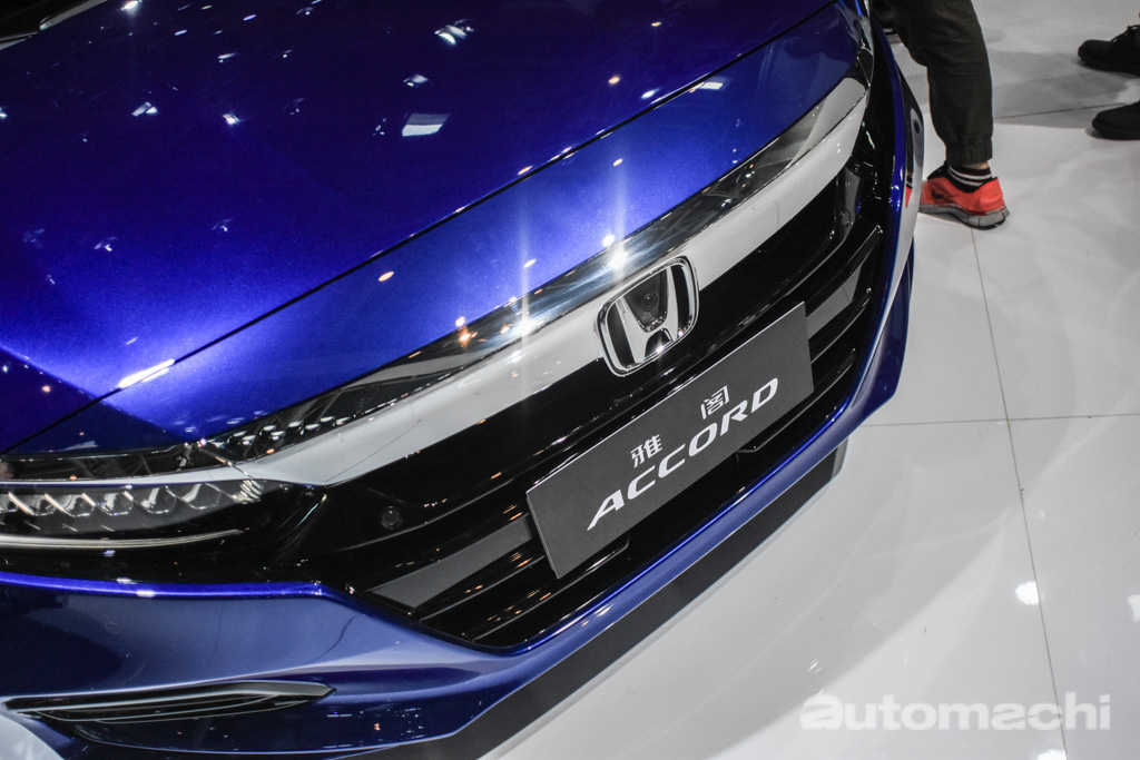 北京车展： 2018 Honda Accord 现身，两种引擎可选择！