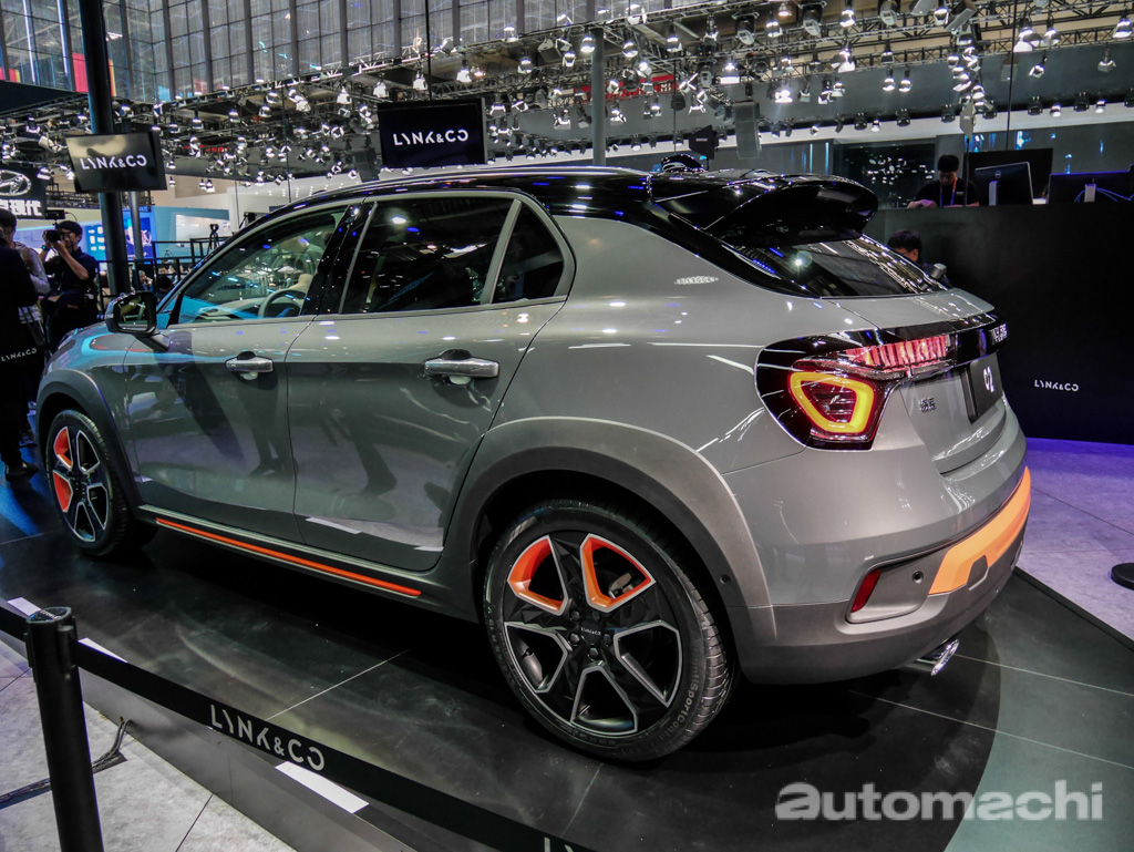 北京车展： Lynk&Co 02 实车现身，主攻年轻人市场！