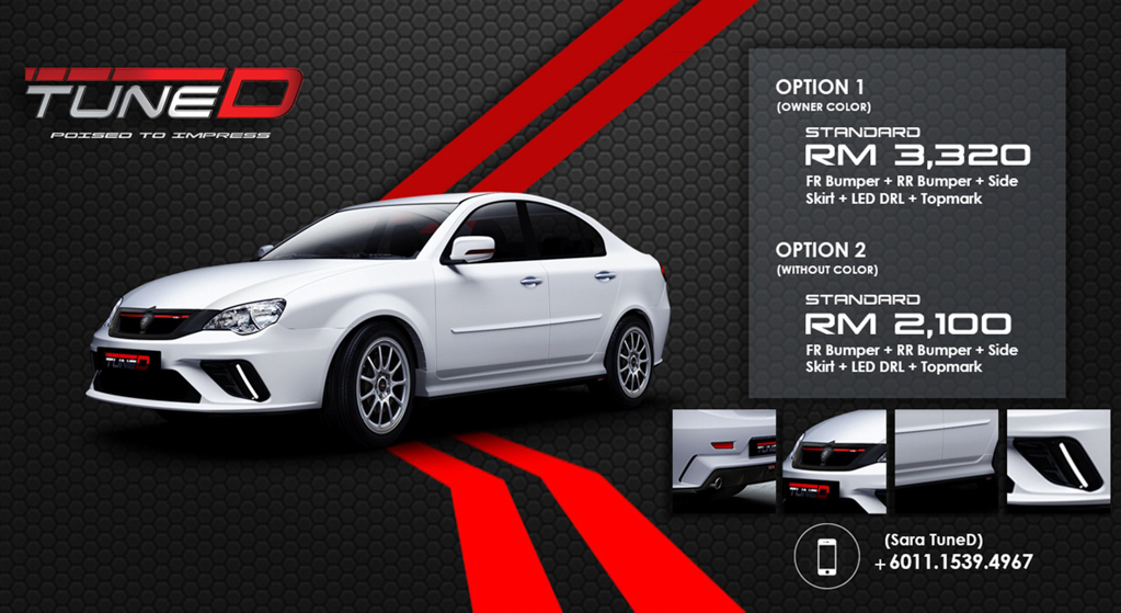 更显个性， Proton Persona CM TuneD 空力套件登场！