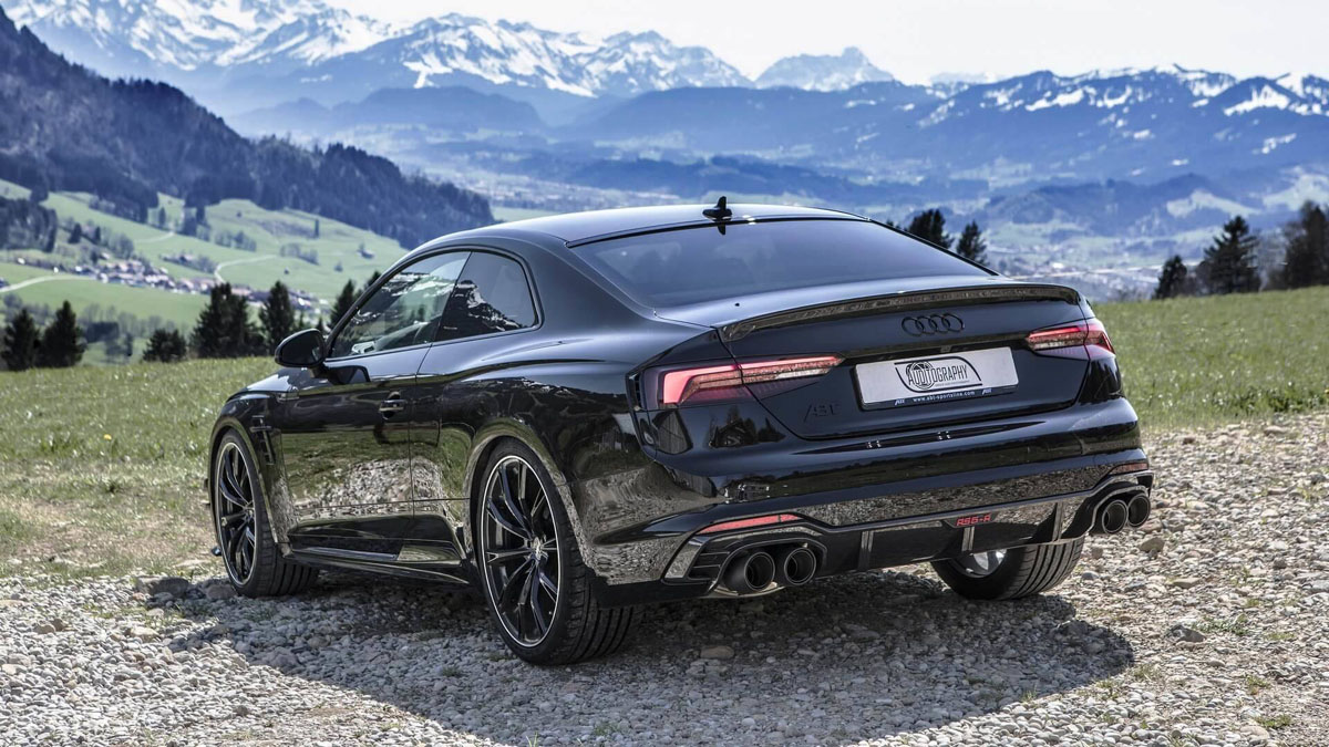All Black Audi RS5-R ABT ，黑色的诱惑！