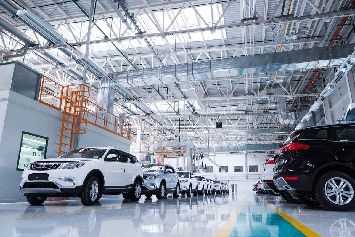 带你去看 Geely Boyue 的生产过程！