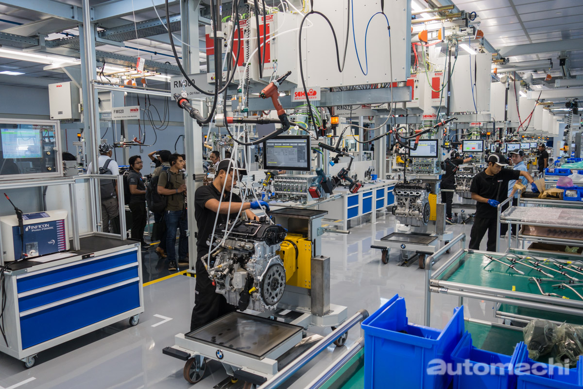 BMW Malaysia 大马引擎装配厂正式启用，5月启动生产线！