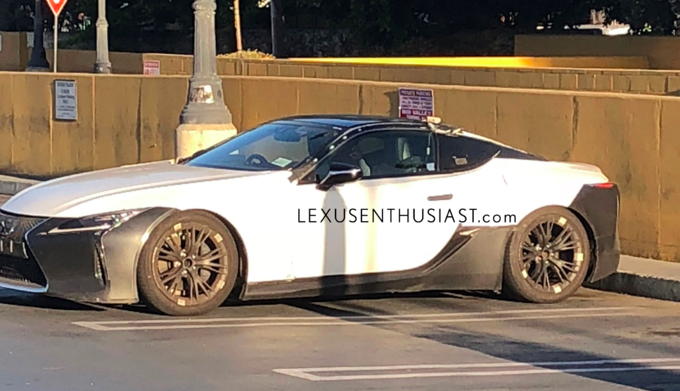 2019 Lexus LC F 现身美国，将在今年首发？