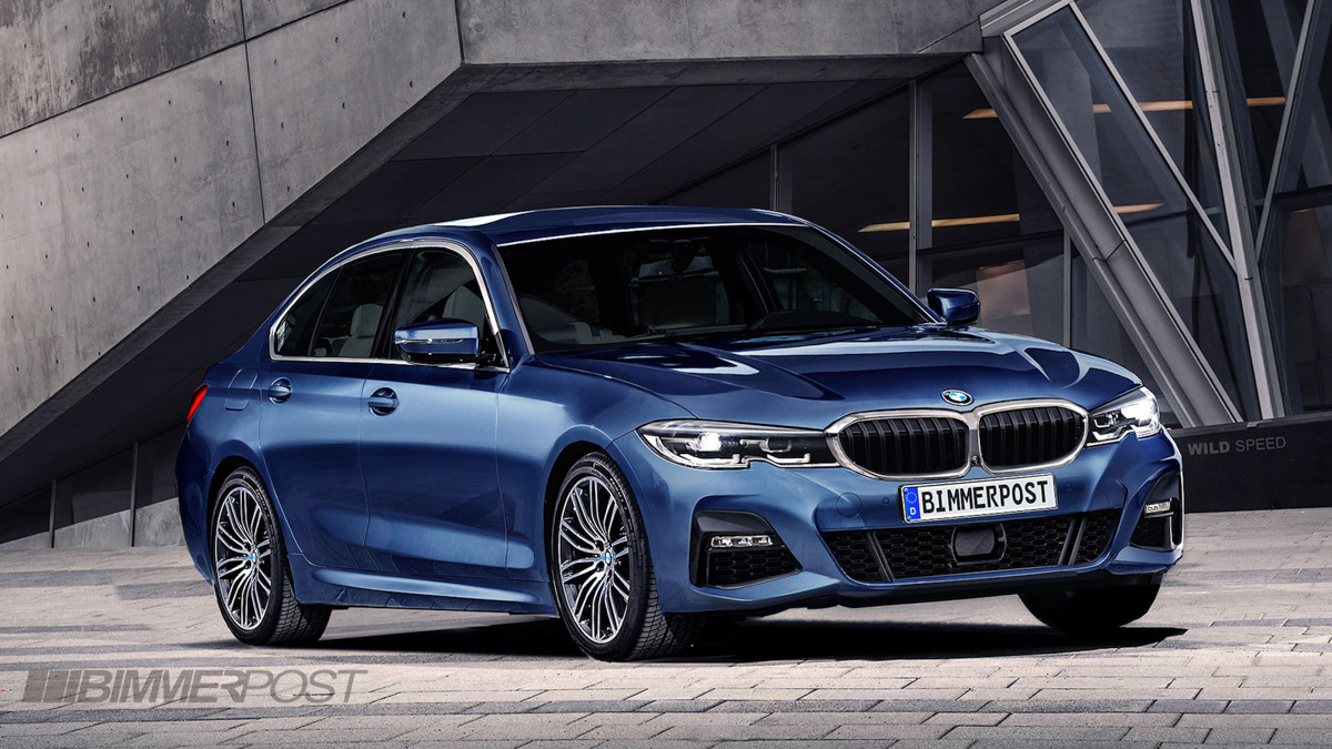 再见传统手刹， BMW 3 Series G20 外形长这样！