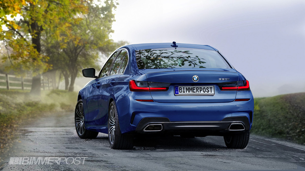 再见传统手刹， BMW 3 Series G20 外形长这样！