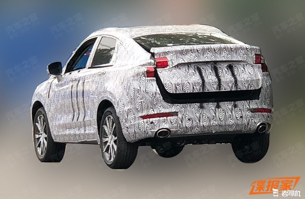 Geely Boyue Coupe 再度现身，插电式混动跑旅！