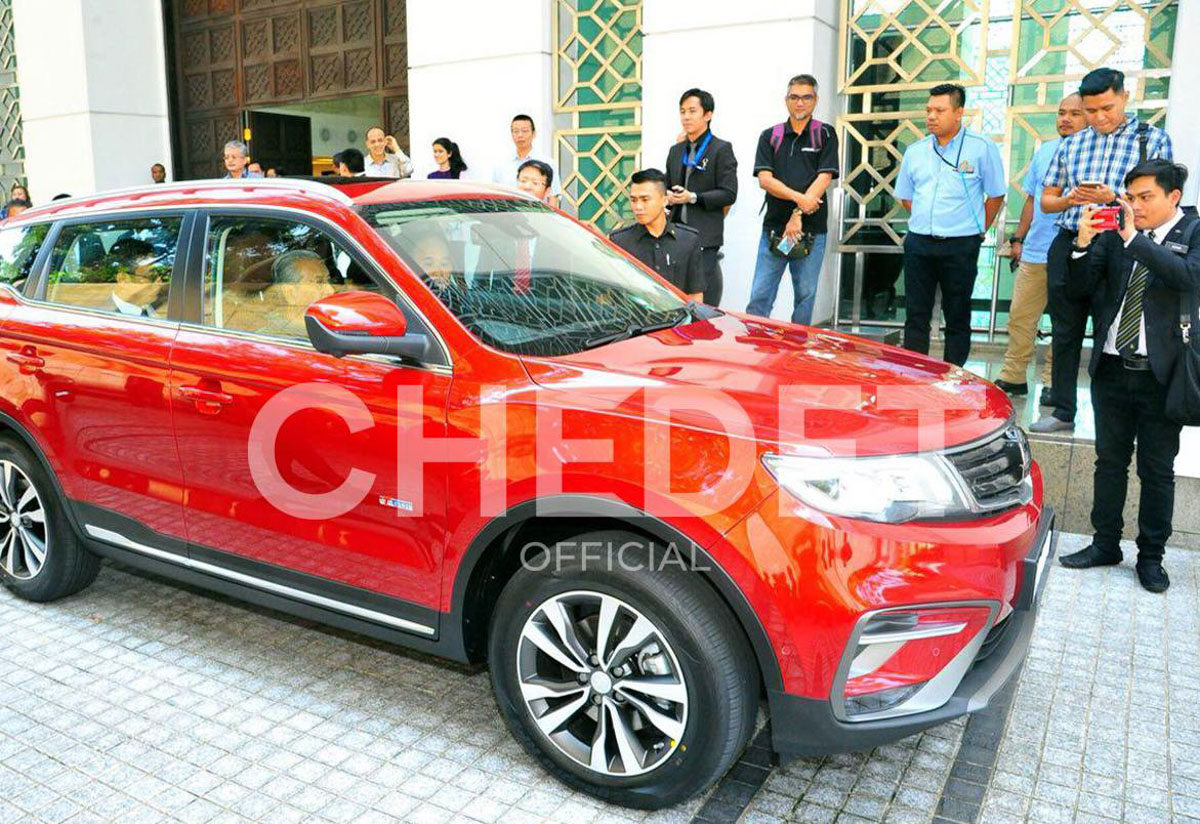 确定是右驾版本！ Proton SUV 真面目曝光！