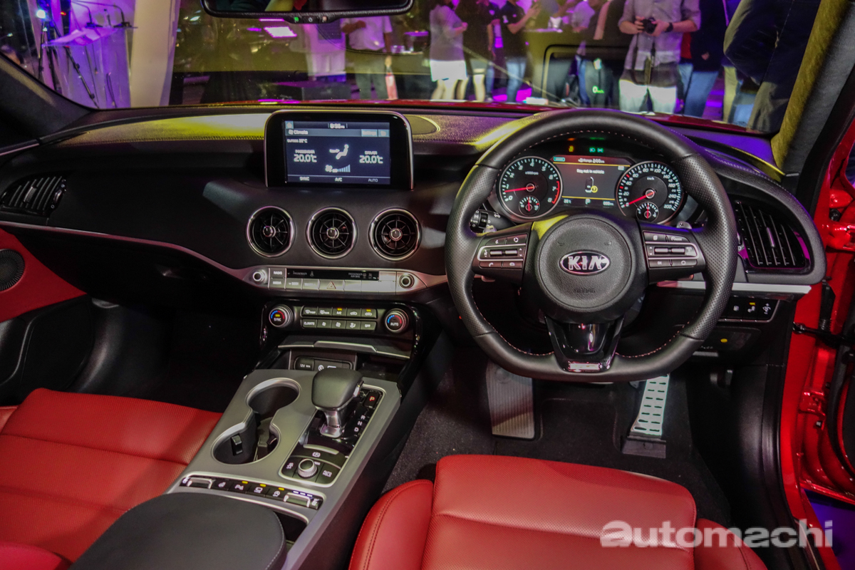 Kia Stinger 正式发布！两种车型，上路价格由 RM 239,888 起跳！