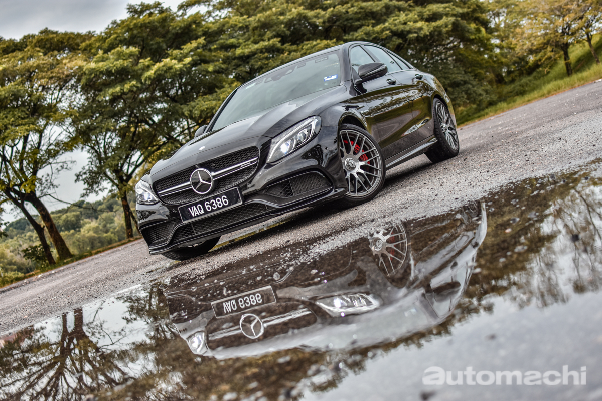 Mercedes-AMG C63S Sedan ，它会让你hold不住！