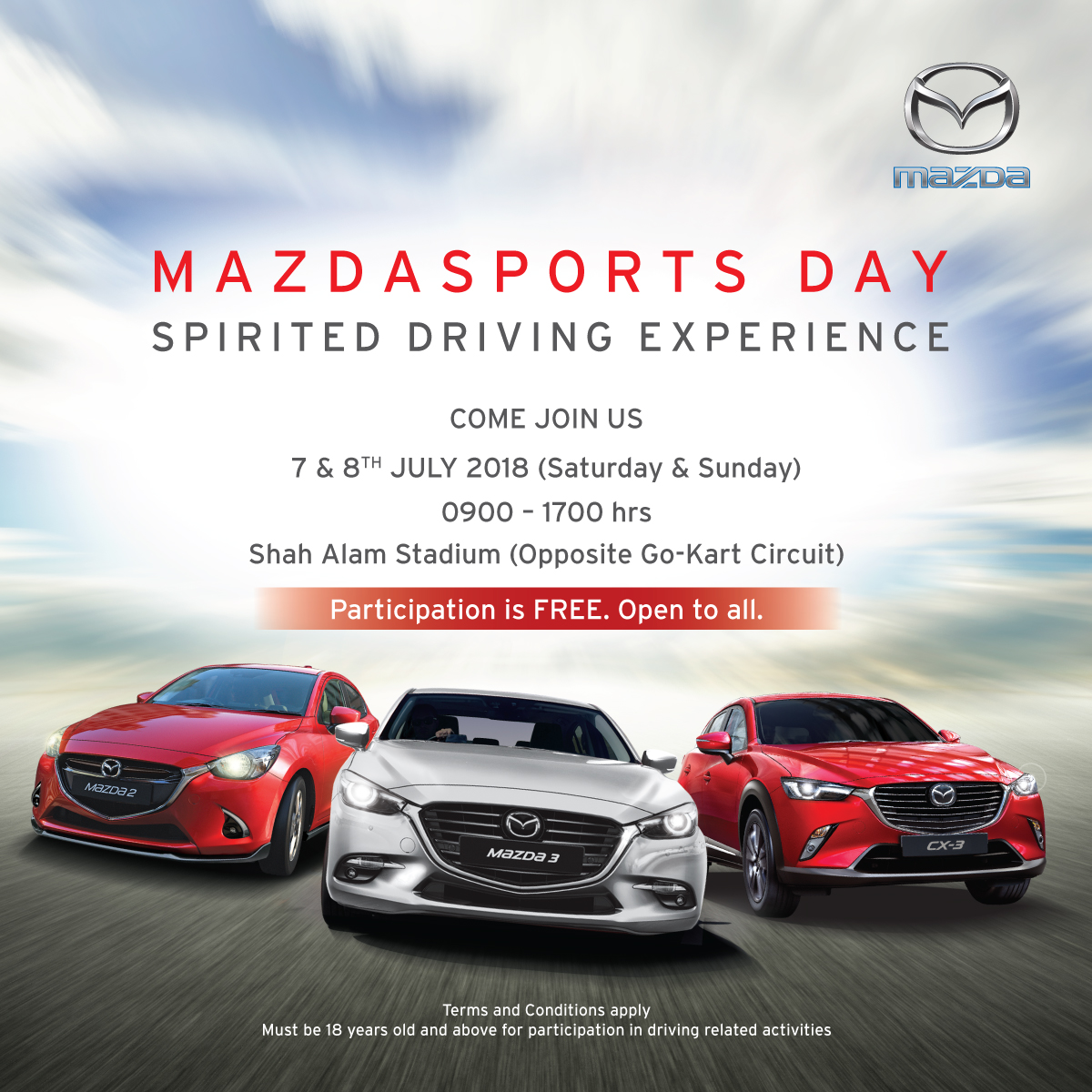 Mazda Malaysia 举办 MazdaSports Day 驾驶体验活动！