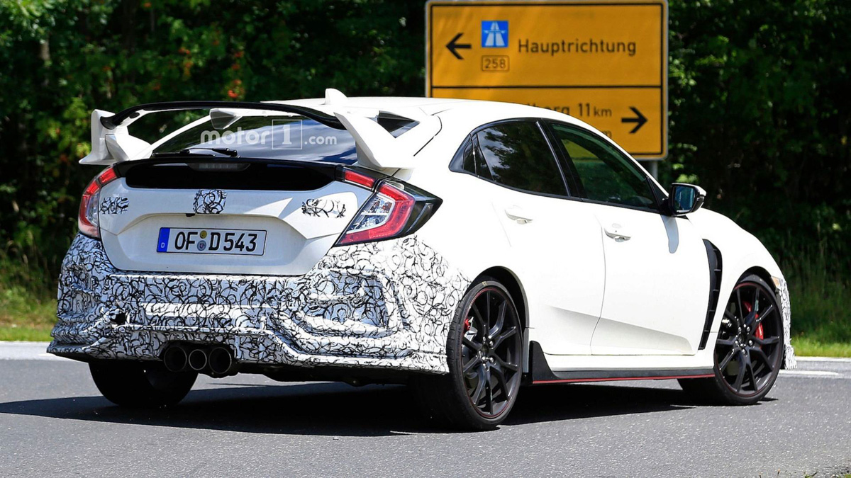 Honda Civic Type R 神秘伪装现身，入门版本要来了？