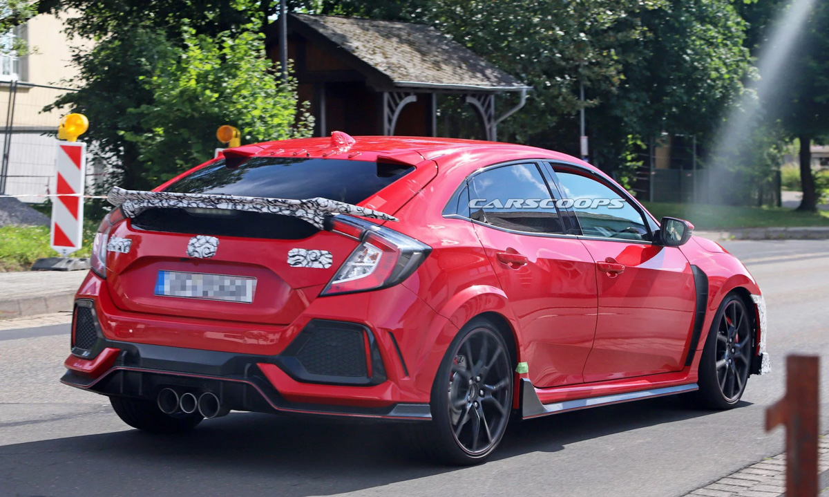 Honda Civic Type R 神秘伪装现身，入门版本要来了？