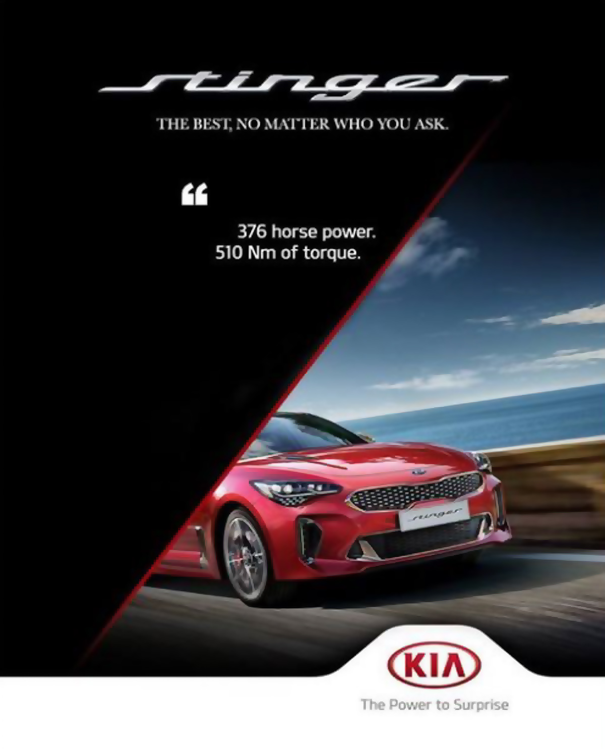 Kia Stinger GT 顶级 3.3L 版本将来到我国市场？