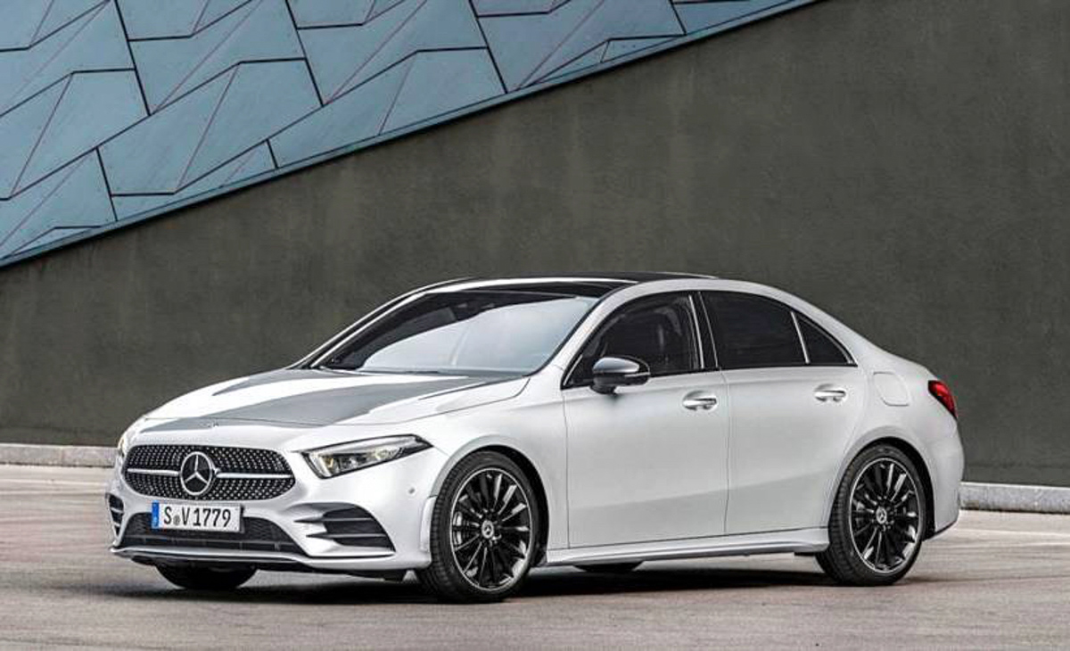 2019 Mercedes-Benz A-Class Sedan 官图提前曝光！