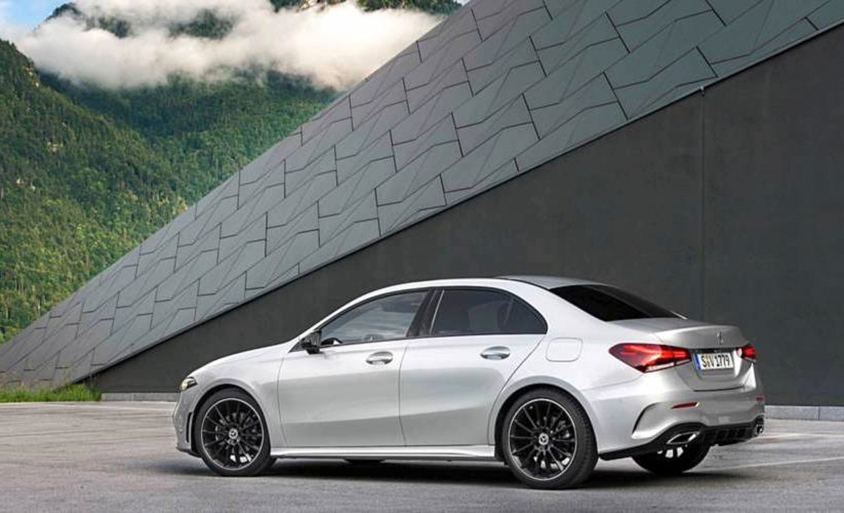 2019 Mercedes-Benz A-Class Sedan 官图提前曝光！