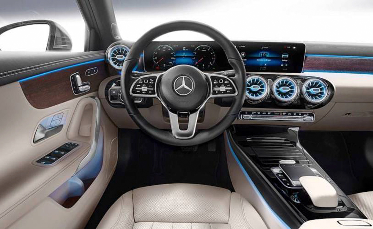 2019 Mercedes-Benz A-Class Sedan 官图提前曝光！