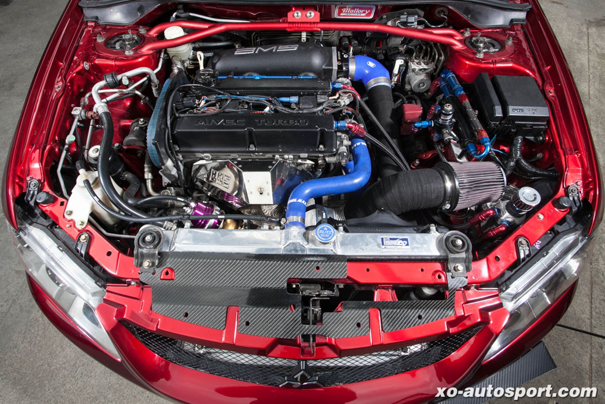 超强芦笋，644 hp 的 Mitsubishi Evolution IX ！