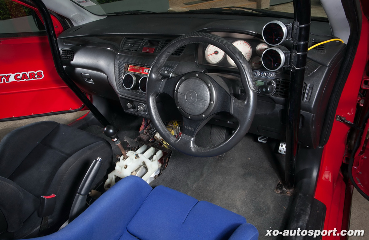 超强芦笋，644 hp 的 Mitsubishi Evolution IX ！