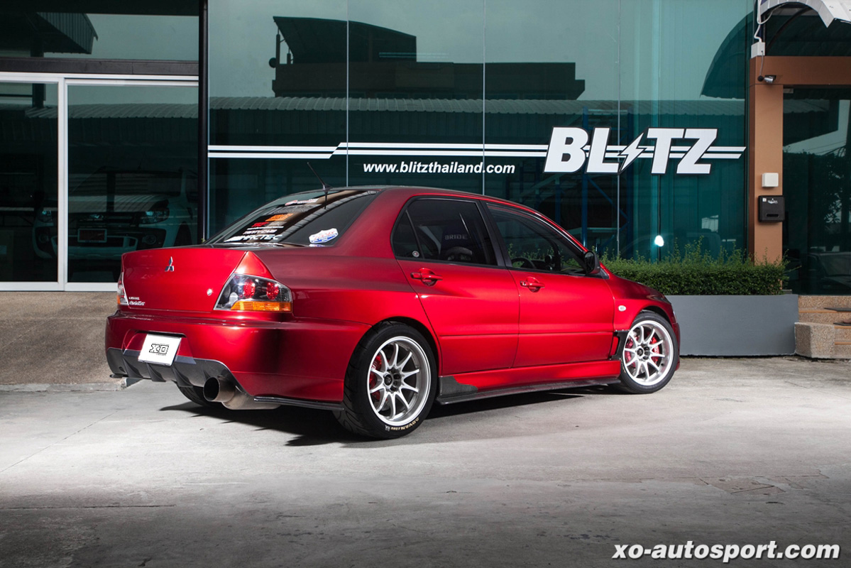 超强芦笋，644 hp 的 Mitsubishi Evolution IX ！
