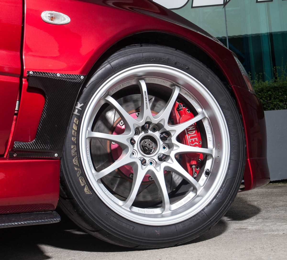 超强芦笋，644 hp 的 Mitsubishi Evolution IX ！