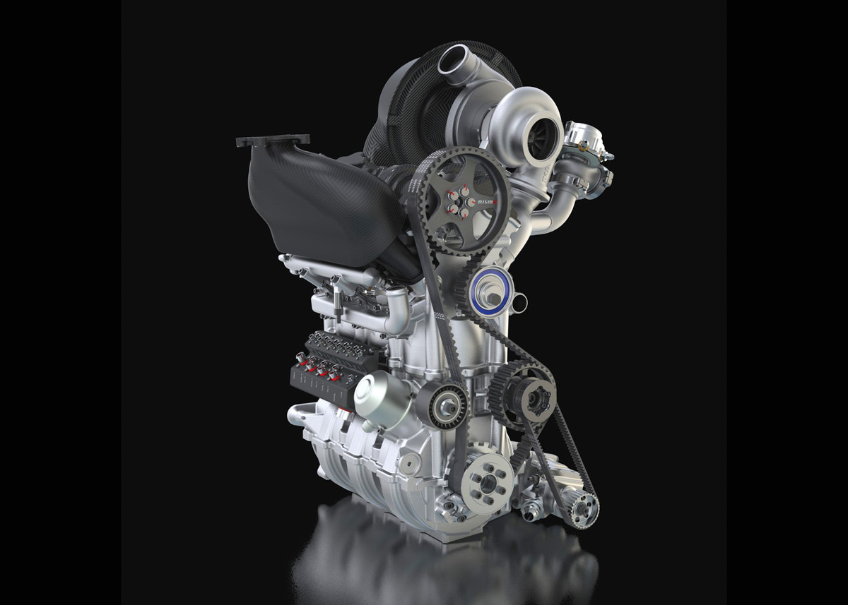 小个头大马力！400 hp 的 Nissan DIG-T-R 涡轮引擎！