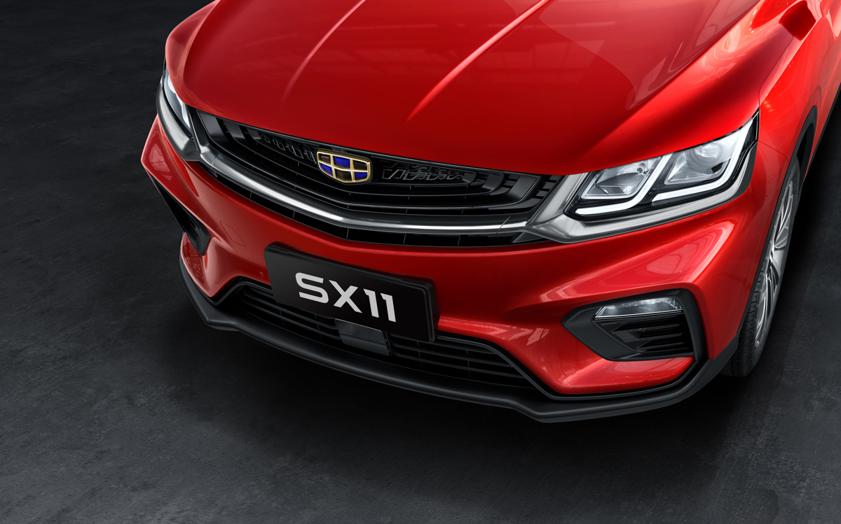 Geely SX11 公布内装照，好漂亮的座舱！