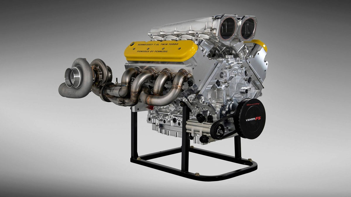 比 Bugatti 还强！ Hennessey 发布全新 Hypercar 引擎！