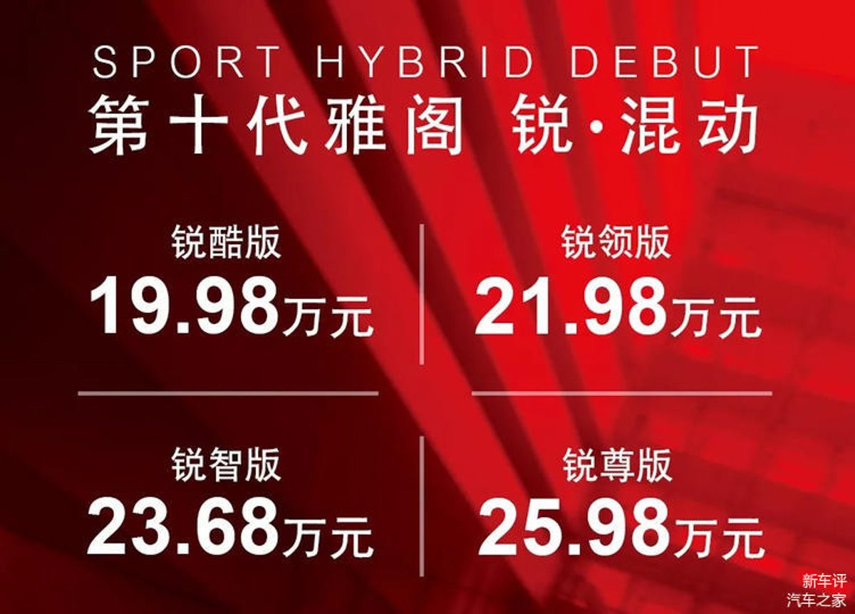 Honda Accord Sport Hybrid 中国上市,售价RM 12万起跳!