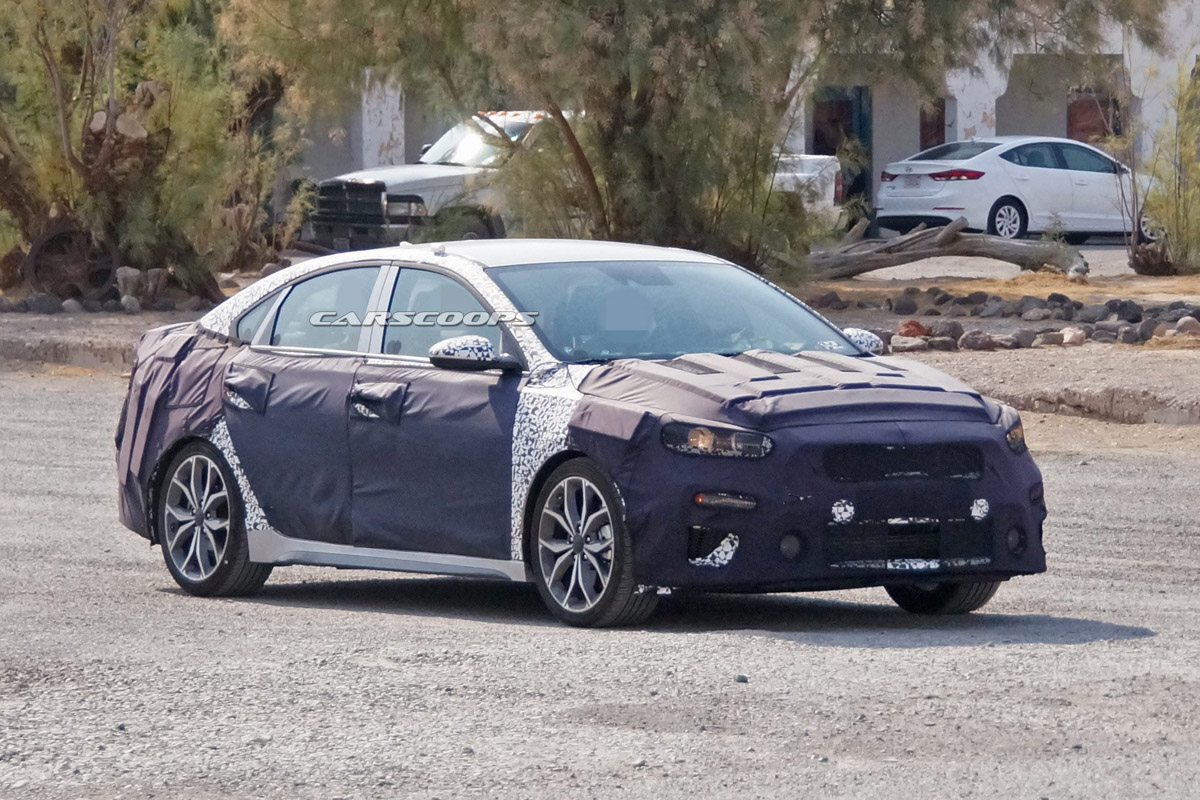 Kia Forte GT 现身测试，搭载 1.6L 涡轮引擎！