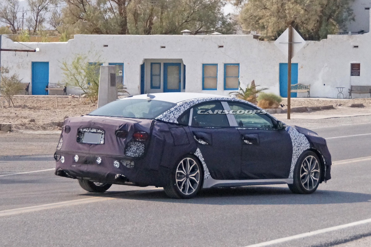 Kia Forte GT 现身测试，搭载 1.6L 涡轮引擎！