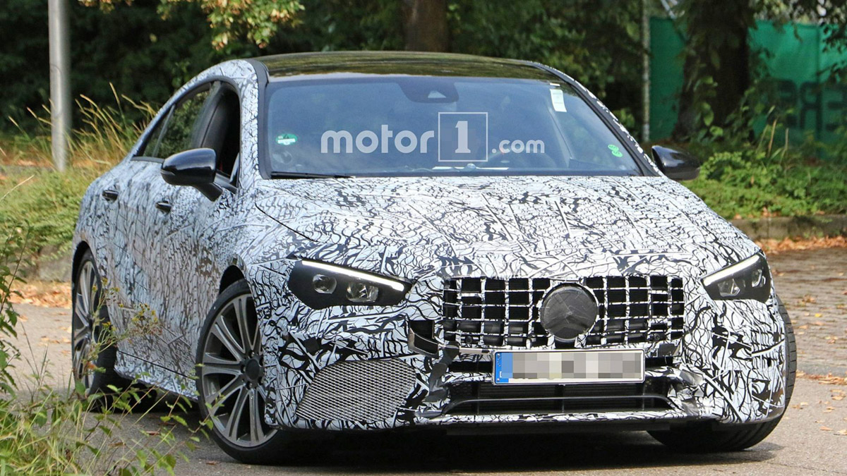 Mercedes-AMG CLA 45 首度现身,400 hp的入门轿跑!