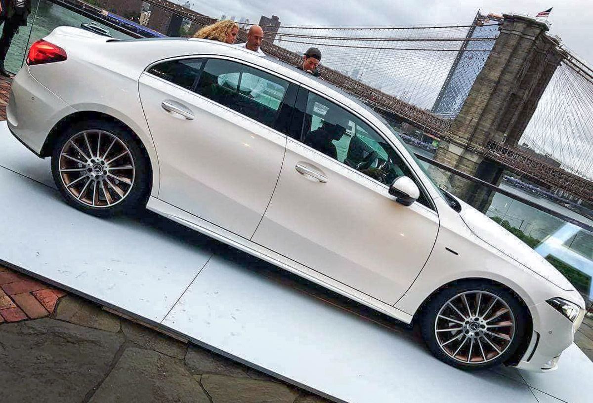 Mercedes-Benz A-Class Sedan 实车帅气现身！