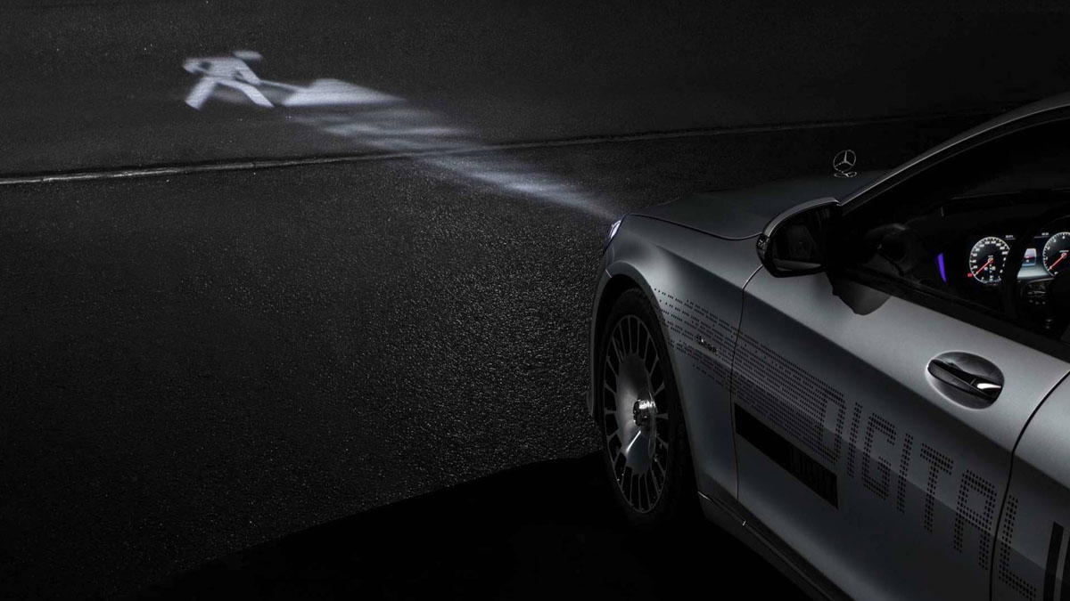Mercedes-Benz Digital Light 投产，科幻片情节成真！