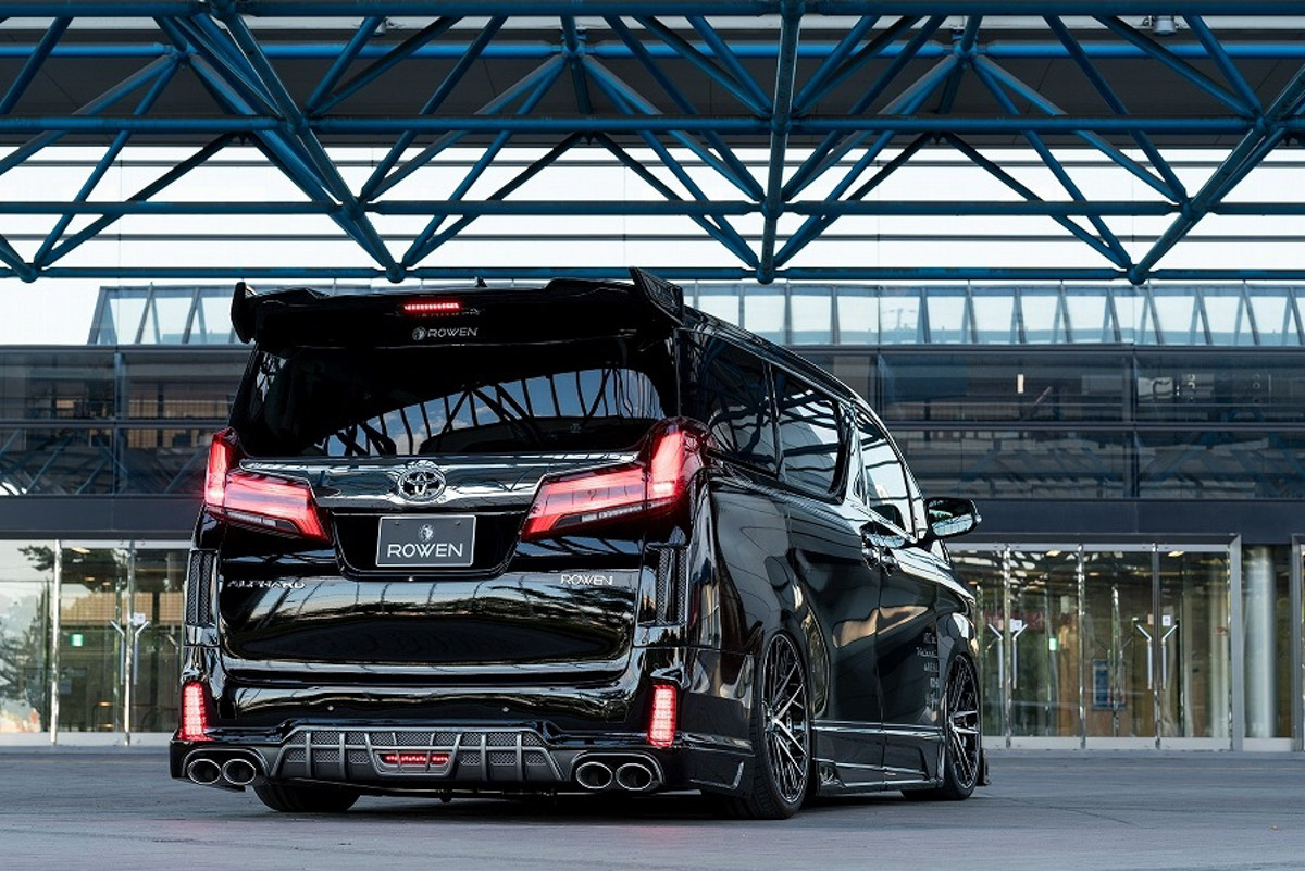 Toyota Alphard ROWEN 空力套件，霸气逼人！