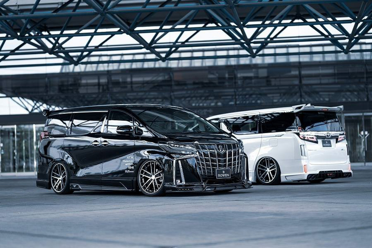 Toyota Alphard ROWEN 空力套件，霸气逼人！