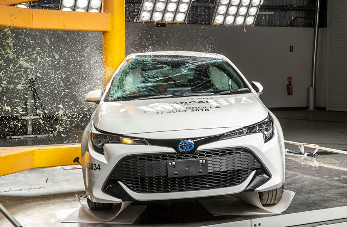 Toyota Corolla Hatchback 在 ANCAP 碰撞测试荣获5颗星！