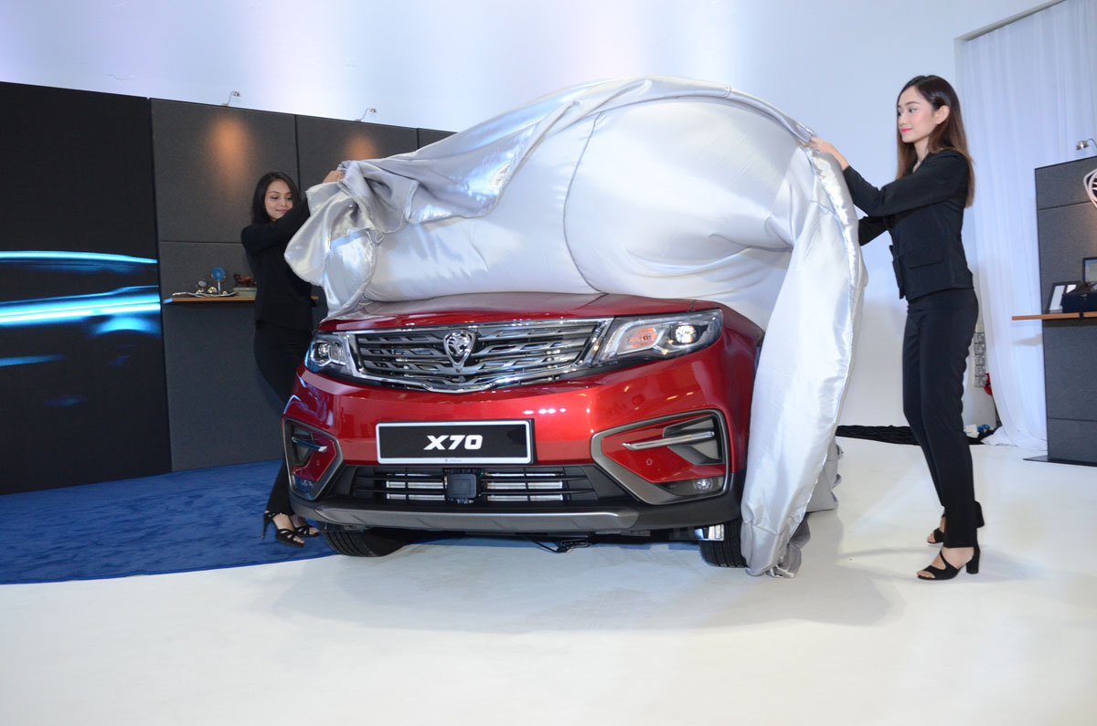 Proton X70 实车现身！未来将全马跑透透！