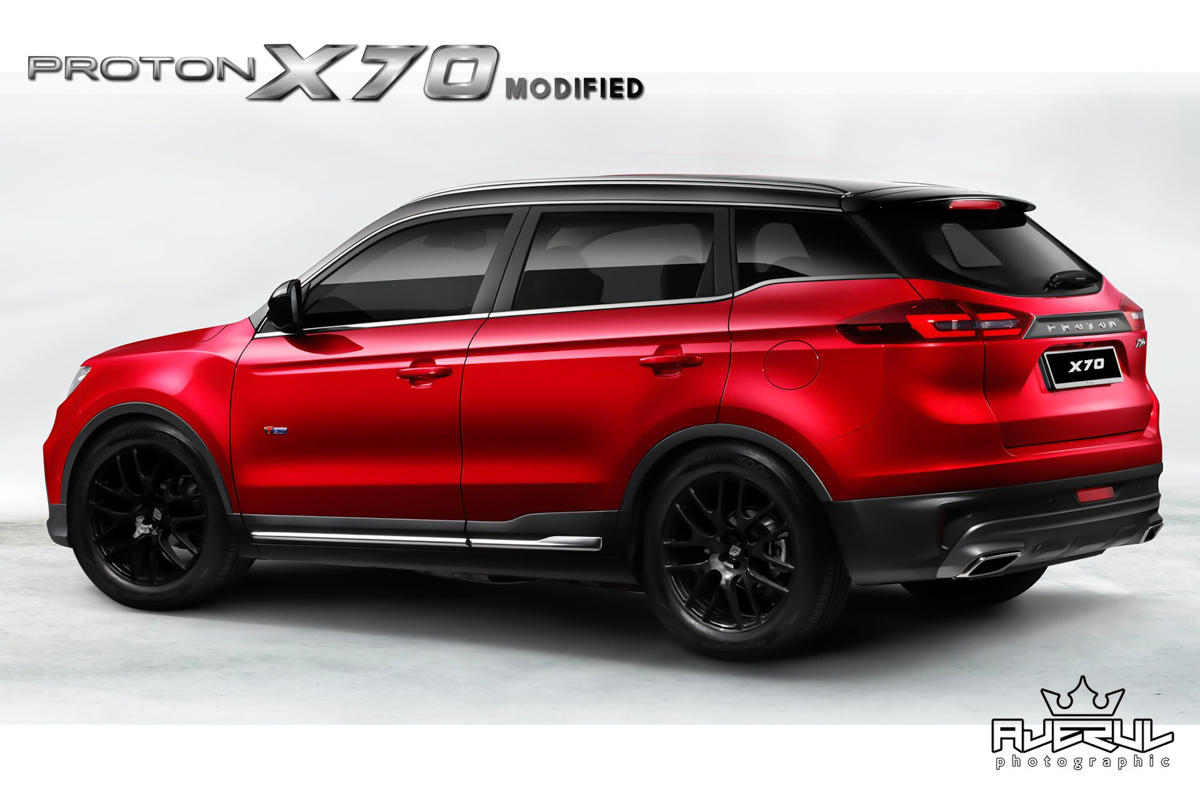 高人出手，改装版 Proton X70 你觉得如何？