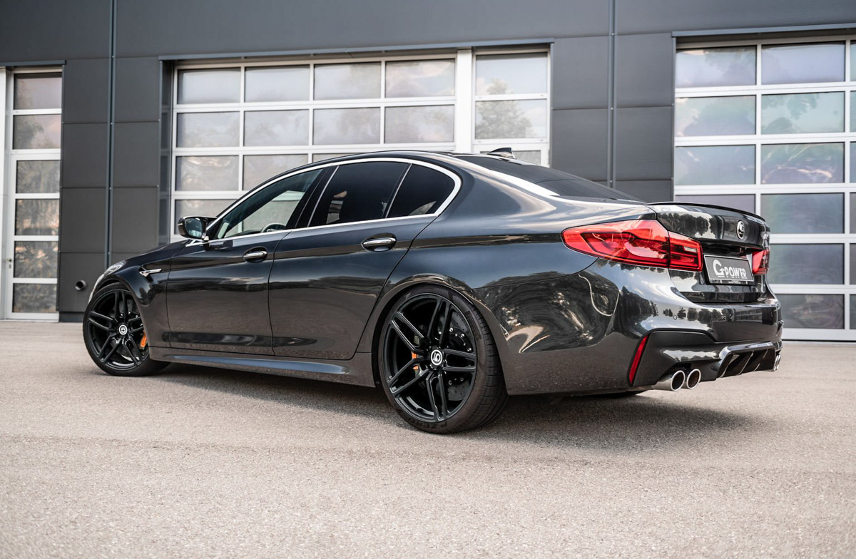 0-100 只需2.9秒！800 ps 的 BMW M5 G-Power ！