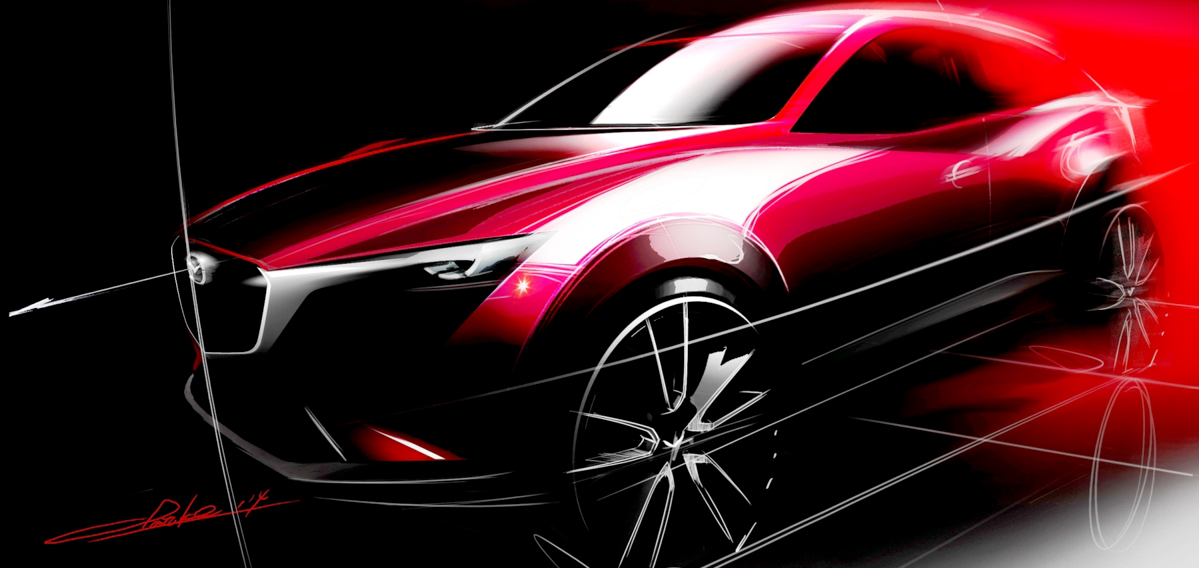 车身有所增长，新一代 Mazda CX-3 或2020年登场！
