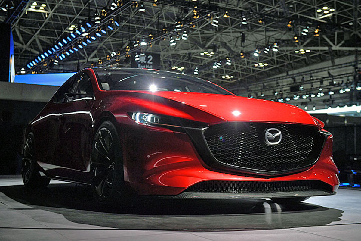 职员率先预览， 2019 Mazda3 外观细节曝光！