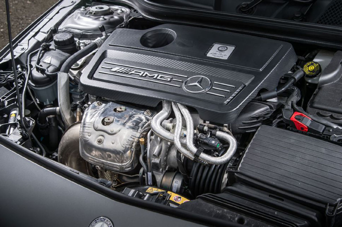 Mercedes-AMG A35 引擎数据曝光，最大马力达335 hp！